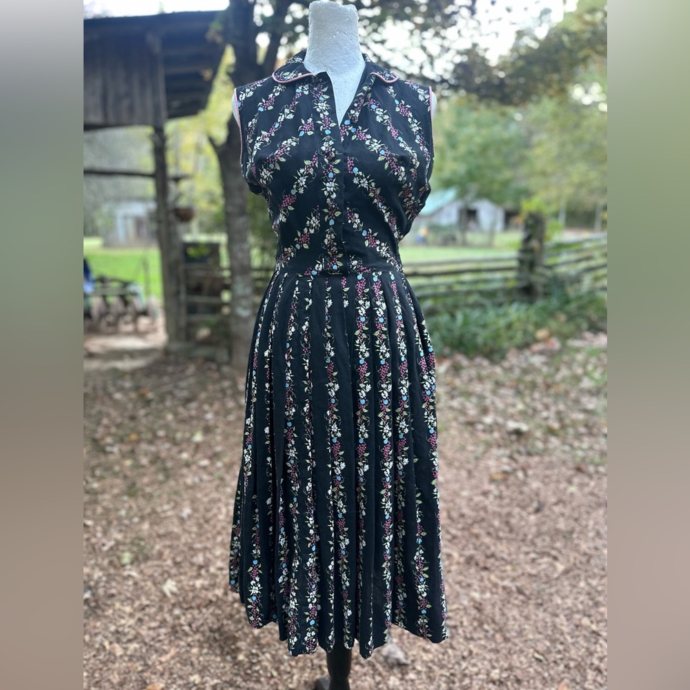 Vintage 1950’s Day Dress